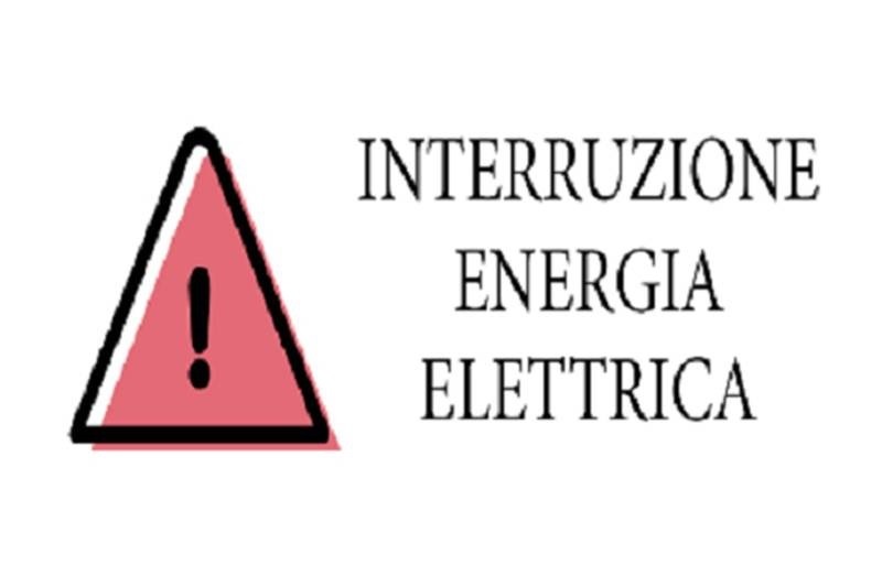 INTERRUZIONE ENERGIA ELETTRICA